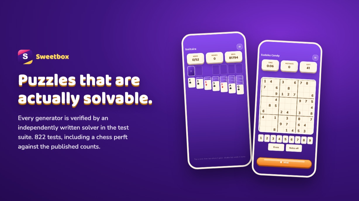 Turning one Sweetbox game into its own standalone app